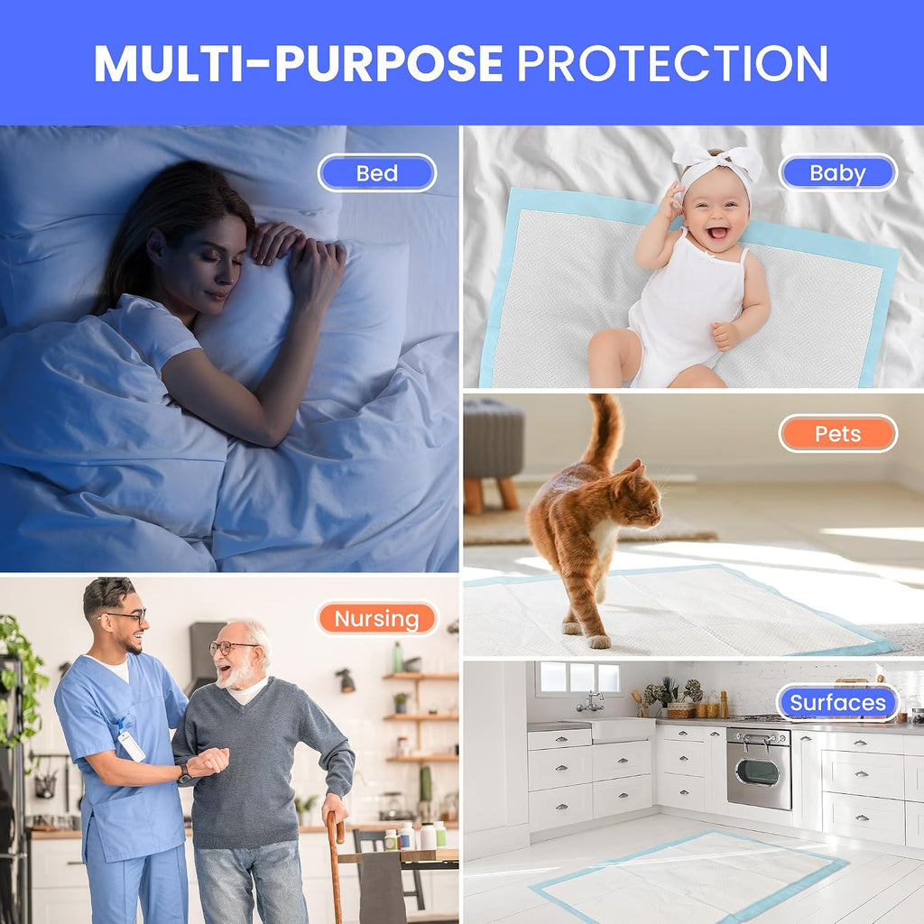 Reli. Puppy Potty Pads XL 15 Pack | Leak-Proof Dog Training