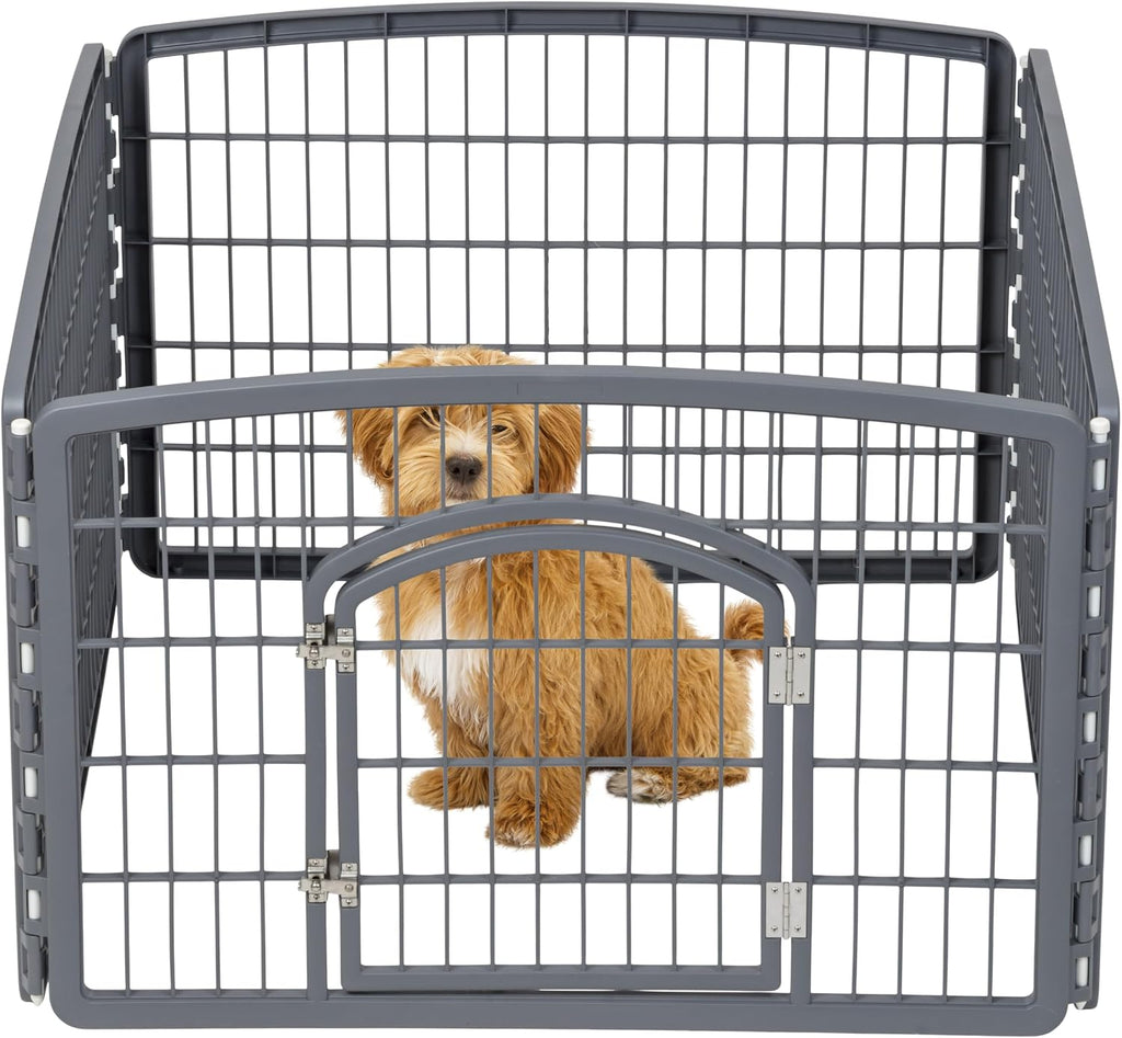 IRIS USA Playpen Cover, Mesh Top, White
