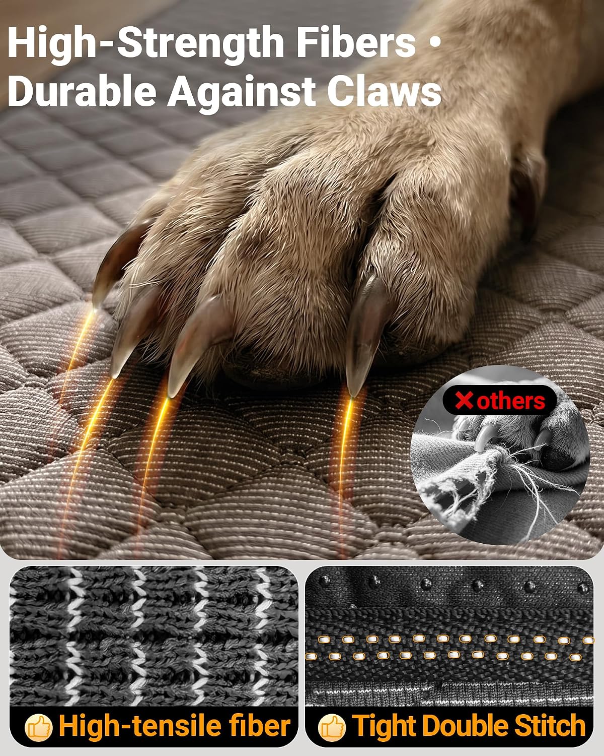 【Multi-Cycle & Odor Control】 PetDance Dog Pee Pads Infused Silver Ion Tech