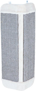Trixie Scratching Board for Corner – Vertical Sisal Rope Pad for Indoor Cats – Easy-Install Corner Scratch Pad – Gray, 1 x 12.6 x 23.6 in