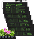 BN-LINK 10" x 20.75" Seedling Heat Mats for Seed Starting Plant Germination