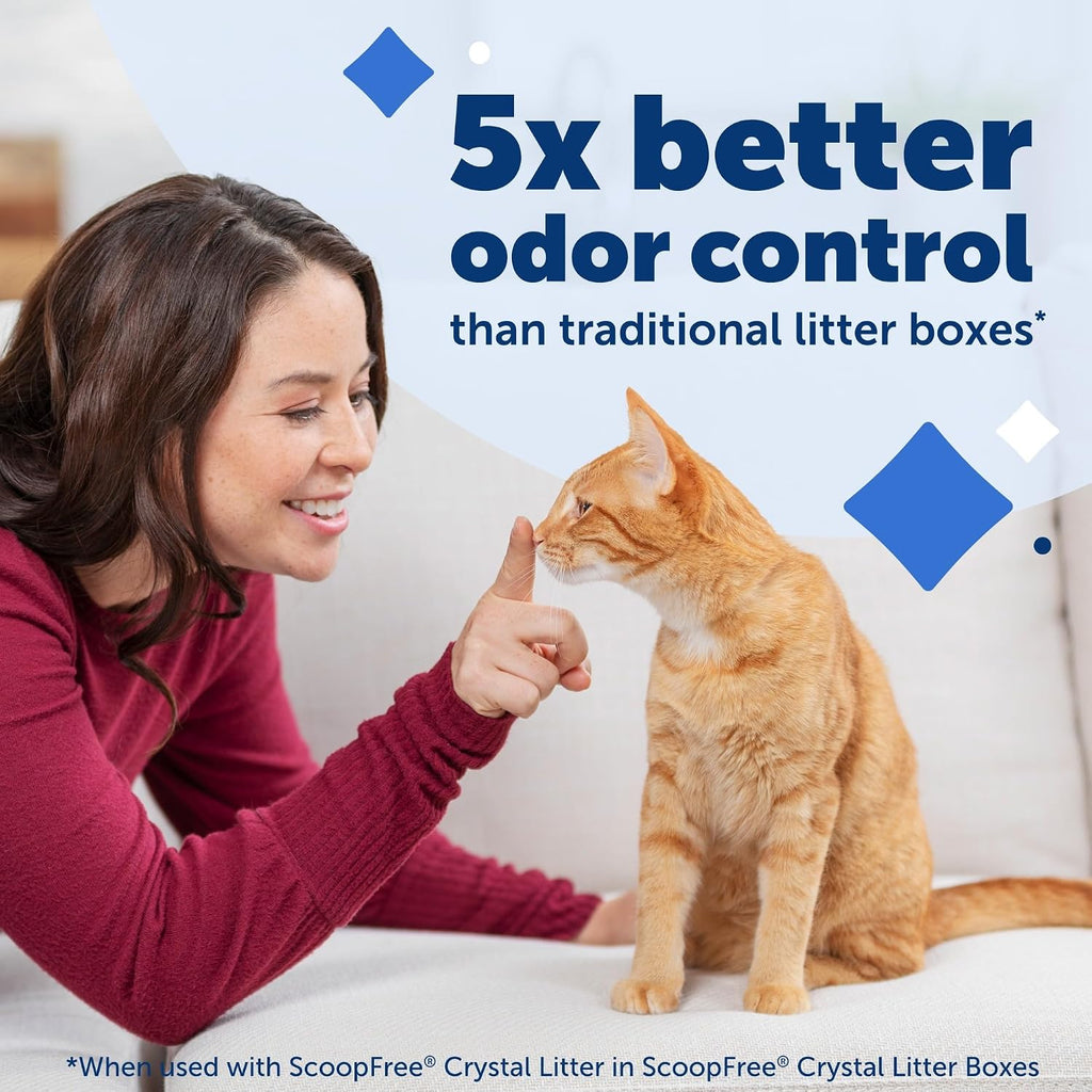 PetSafe ScoopFree Reusable Tray, Crystal Cat Litter, Fresh Scent