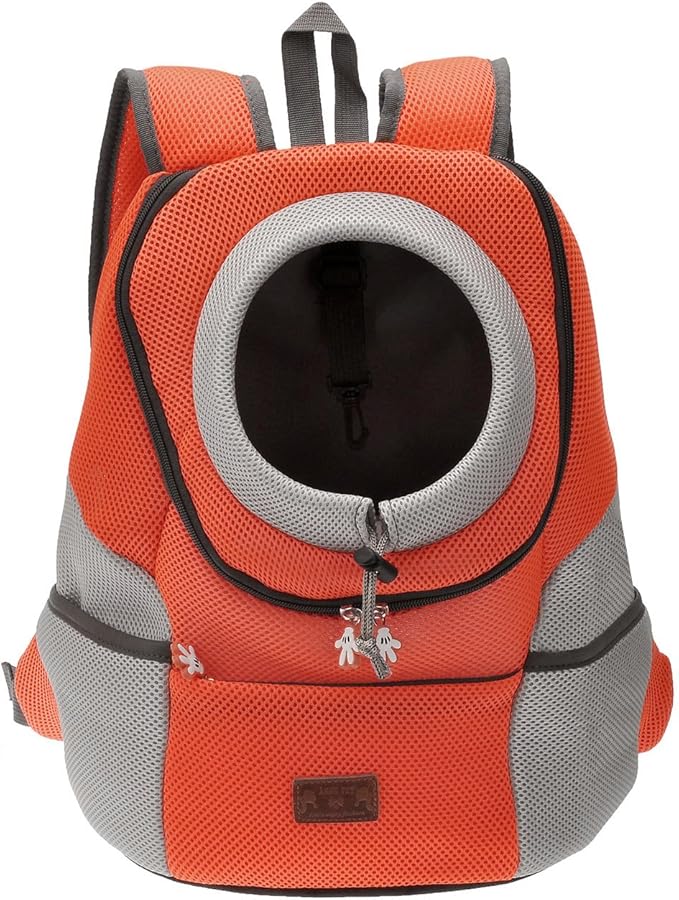 Mogoko Airline Approved Cat Dog Backpack, Puupy Pet Carrier Front Bag by Mogoko