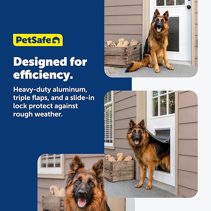 PetSafe Extreme Weather Aluminum Pet Door - Image 5