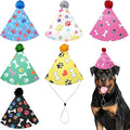 6pcs Dog Birthday Party Hats Felt by JpGdn