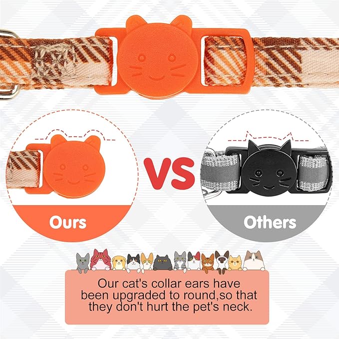 Breakaway Cat Collars with Bell & Cute Pendants - Image 4