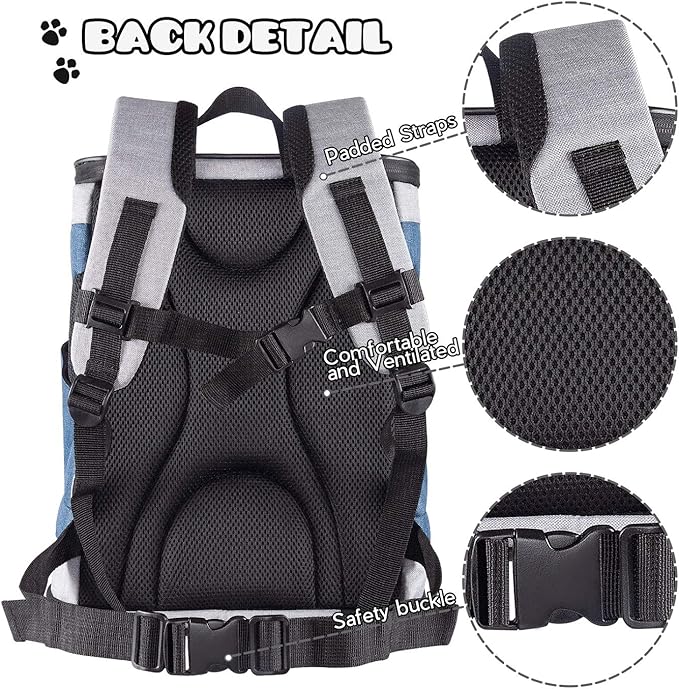 JESPET & GOOPAWS Pet Backpack Carrier - Image 7