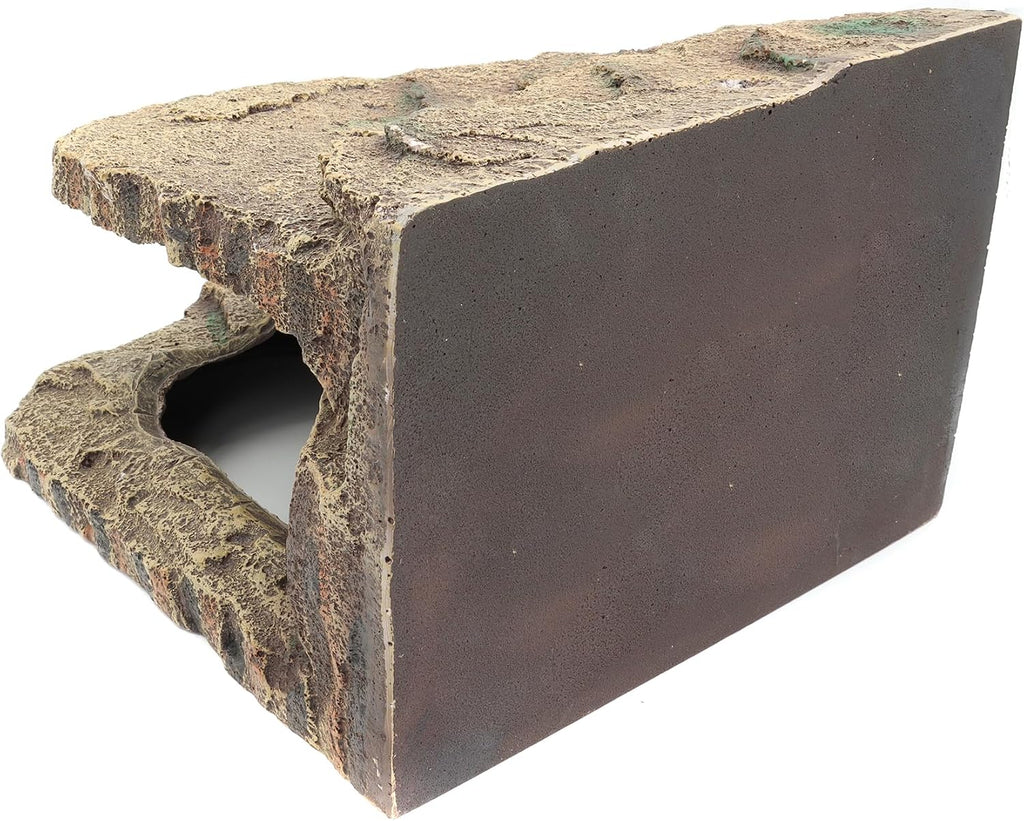 Resin Reptile Hideouts Cave Habitat Decor, B- Extra Large