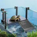 Adjustable Hanging Acrylic Turtle Basking Platform 13.9x7.9 for Turtle Tank