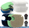NEWKE 16Pcs Canister Filter Pad for AMOSIJOY 172/225/265GPH Aquarium Filter