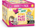 Weruva B.F.F. Play - Best Feline Friend Paté Lovers, Aw Yeah!, Fowl Play Yellow Patés Variety Pack, 2.8oz Can (Pack of 18)