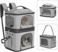 Detachable Double Pet Carrier Backpack by HOVONO