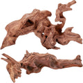 Driftwood for Aquarium, 2PCS 8–10 Inch Natural Aquarium Driftwood for Fish Tank Decor, Aquascaping, Reptile Tanks & Terrariums
