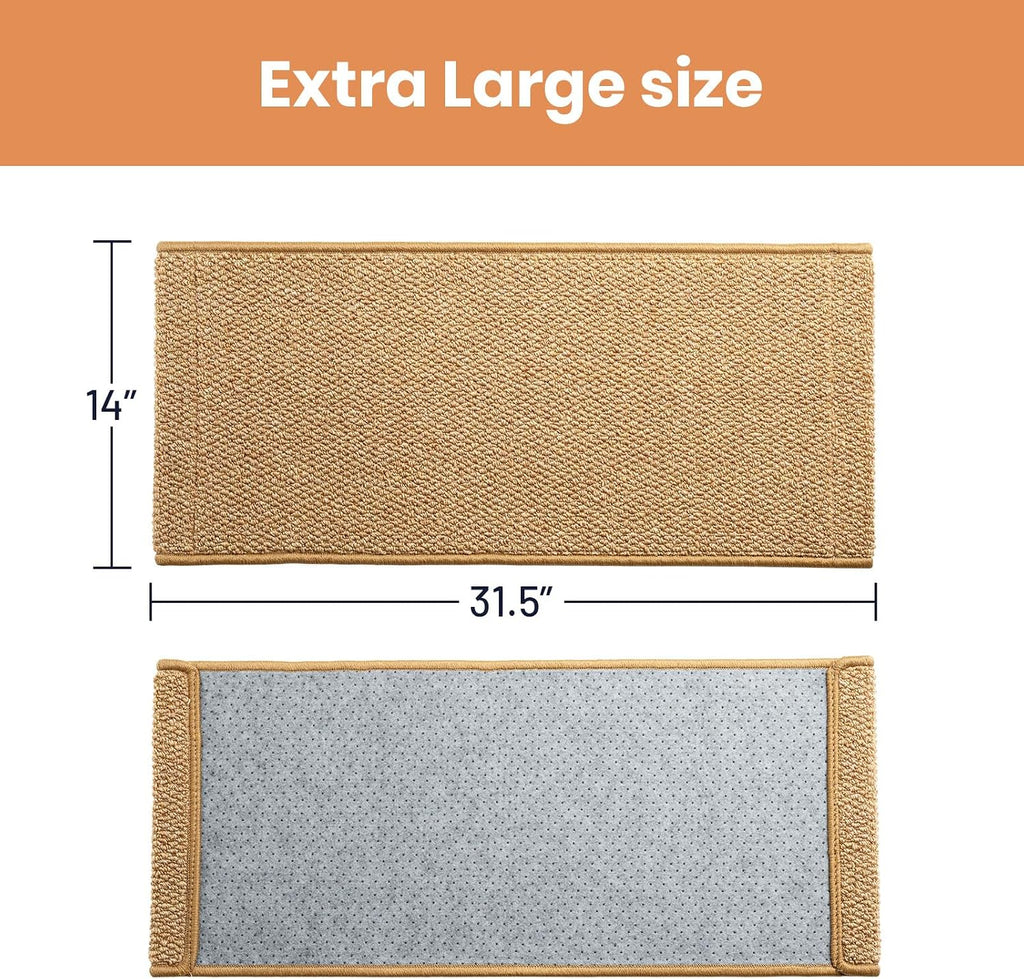 Extra Large Cat Scratcher Mat - Sisal-Style Scratching Rug for Indoor Cats