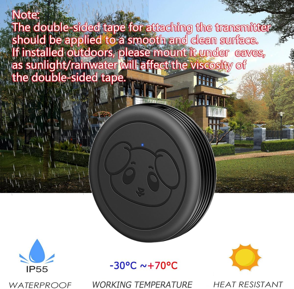 Wireless Dog Door Bell