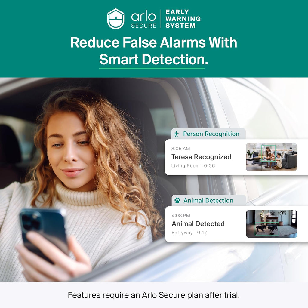 Arlo Essential Indoor Pan Tilt Zoom Security Camera 2K Wired - 1-Cam