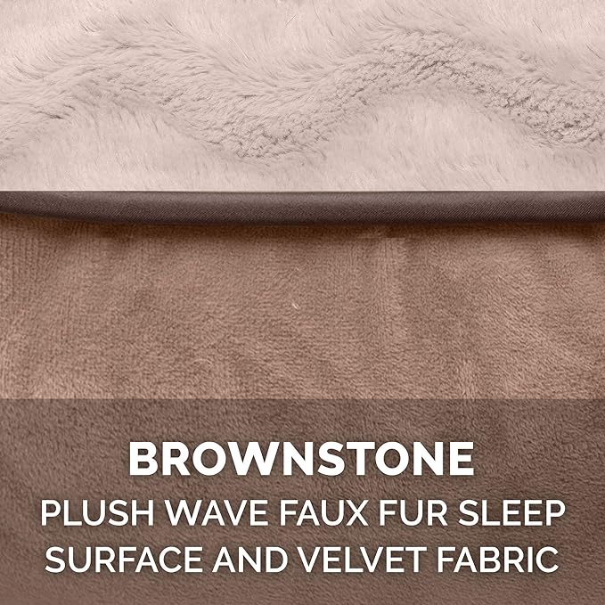 Furhaven Memory Foam Dog Bed for Large Dogs w/ Removable Bolsters & Washable - Image 6