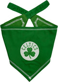 Pets First NBA Boston Celtics TIE Bandana, Size Small/Medium. Dog Bandana Scarf by PETSFIRST