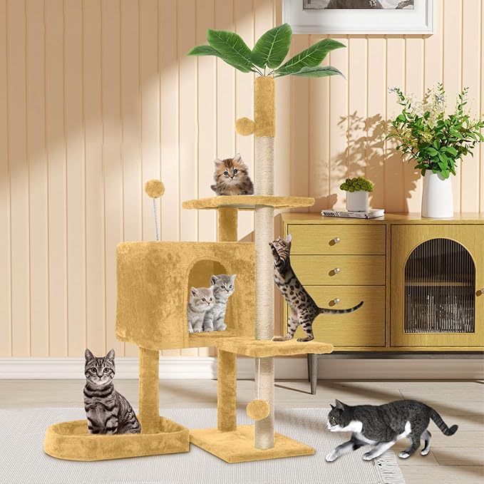 52in Multi-Level Cat Tower by TSCOMON