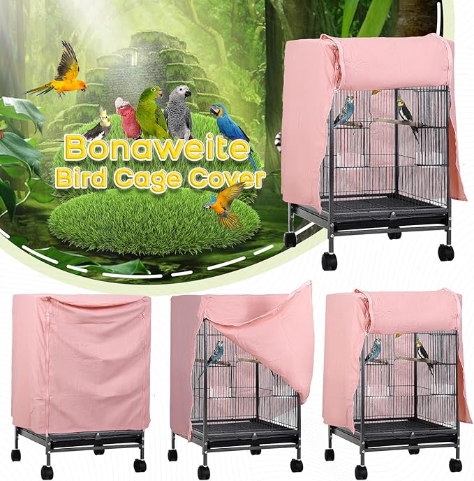 QBLEEV Birdcage Cover, Breathable Night Cover - Image 4