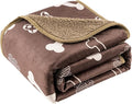 Waterproof Dog Blankets Pet Blanket 60"x80", Soft Fluffy Sofa Car Bed Protector by CAPTSNOOZE