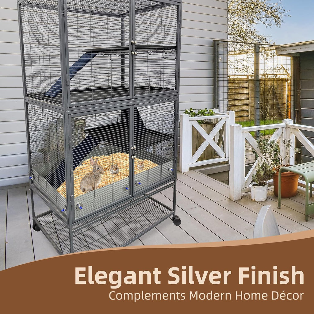 Anti-Rust Aluminum Scatter Guards for Ferret & Critter Nation Cages
