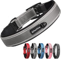 PetiFine Dog Collar for Large Dogs, Neoprene Padded and Adjustable, Reflective by PetiFine
