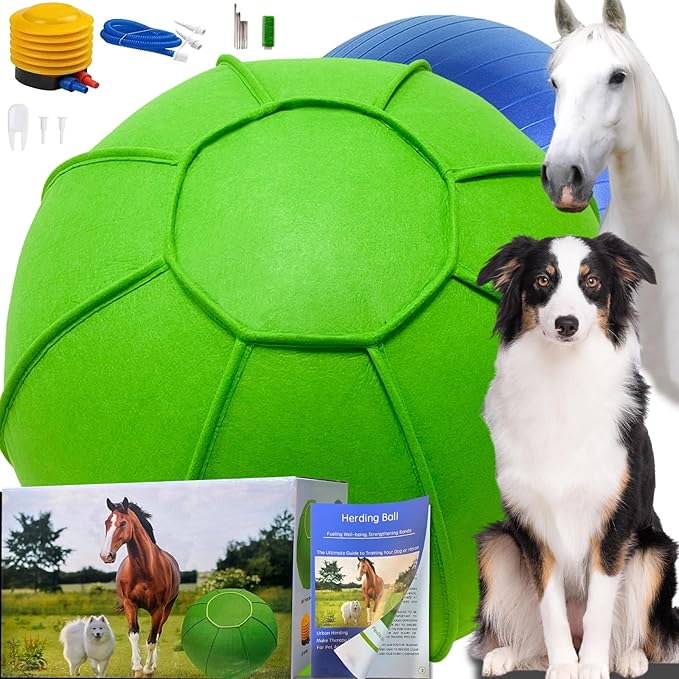 Herding Ball for Dogs, Dual Layered Herding Dog Ball Set for Australian Shepherd by Unknown