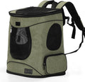 Petsfit Dog and Cat Backpack Carrier, Padded Waist Support, Up to 18 lb