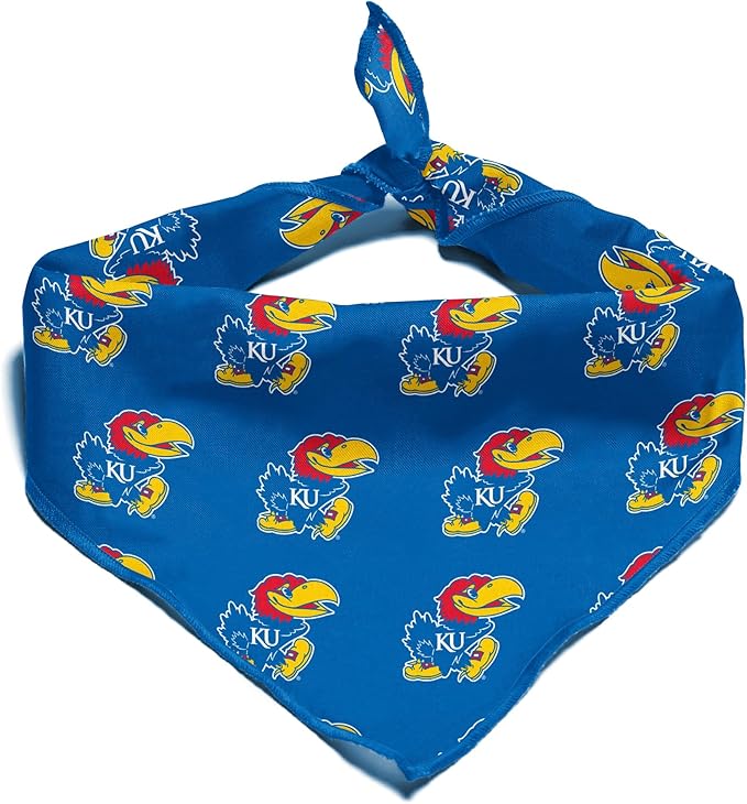 Kansas Jayhawks Officially Licensed Bandana - Image 2