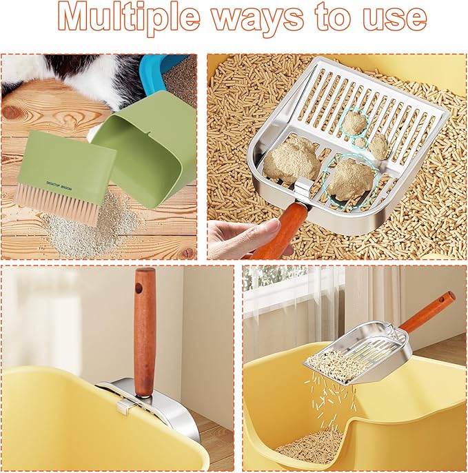 Stainless Steel Cat Litter Scoop - Image 5