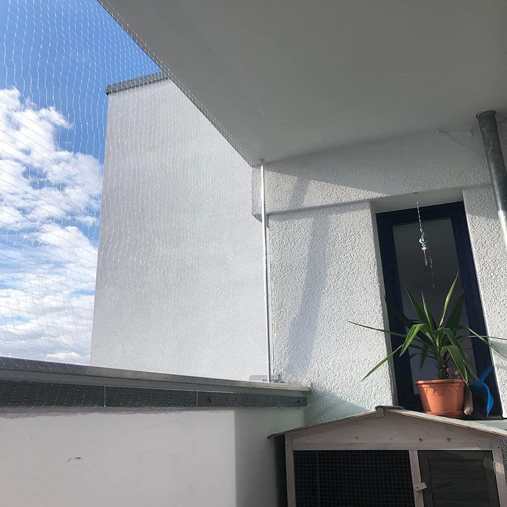 Cat Netting for Balcony, Anti-Fall Fence for Balcony/Stairs/Window
