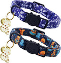 Elegant little tail 2 Pack Cat Collar- Christmas Cat Collars Breakaway by Elegantlittletail