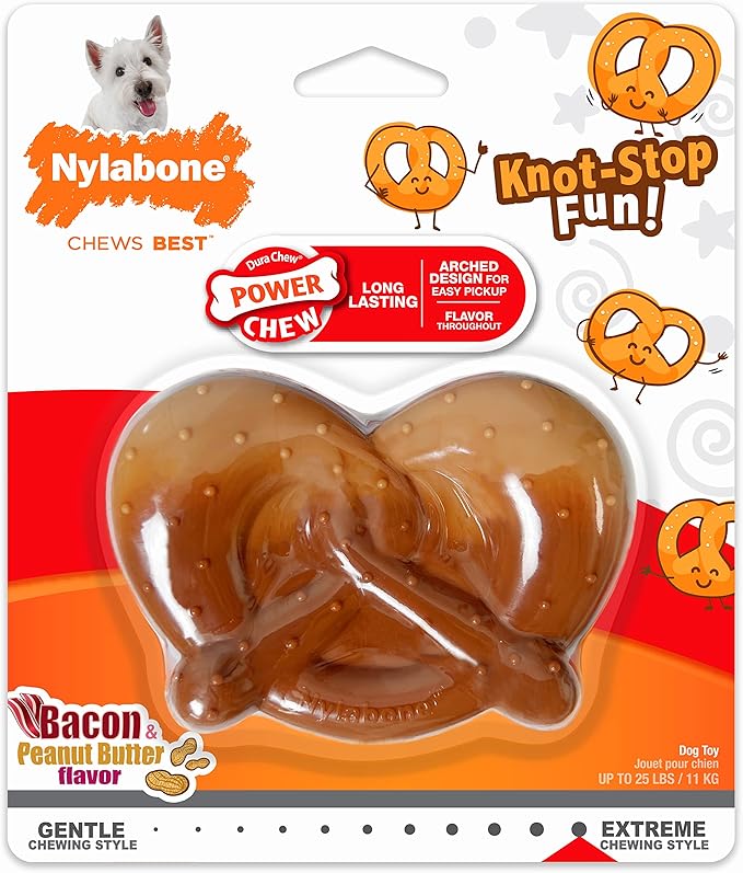 Nylabone Pretzel Power Chew Toy - Image 11