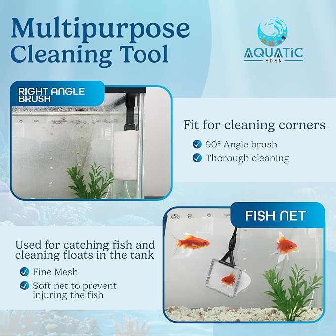 Aquarium Cleaning Tools 7 in 1 - Image 3