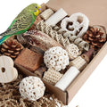 Kyouki Bird Toys Parrot Toys Natural Bird Foraging Box Foot by Unknown