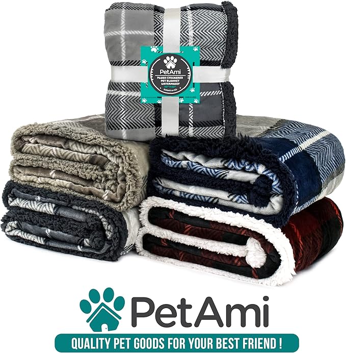 PetAmi Waterproof Dog Blanket for Medium Large XL Dog Puppy Cat Throw for Couch - Image 9