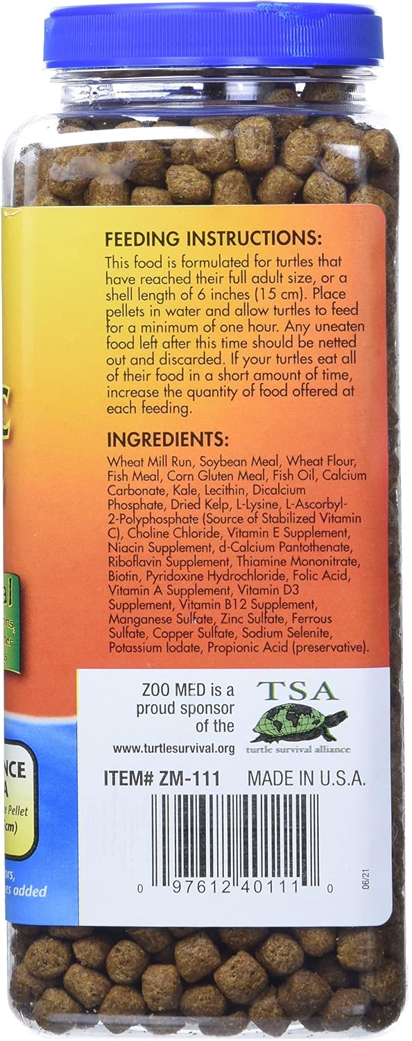 Zoo Med Natural Maintenance Formula Aquatic Turtle Food (Pack of 2)