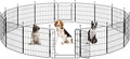 Yaheetech Expandable Dog Playpen, 16 Panel 24 inch Puppy Playpen by Yaheetech