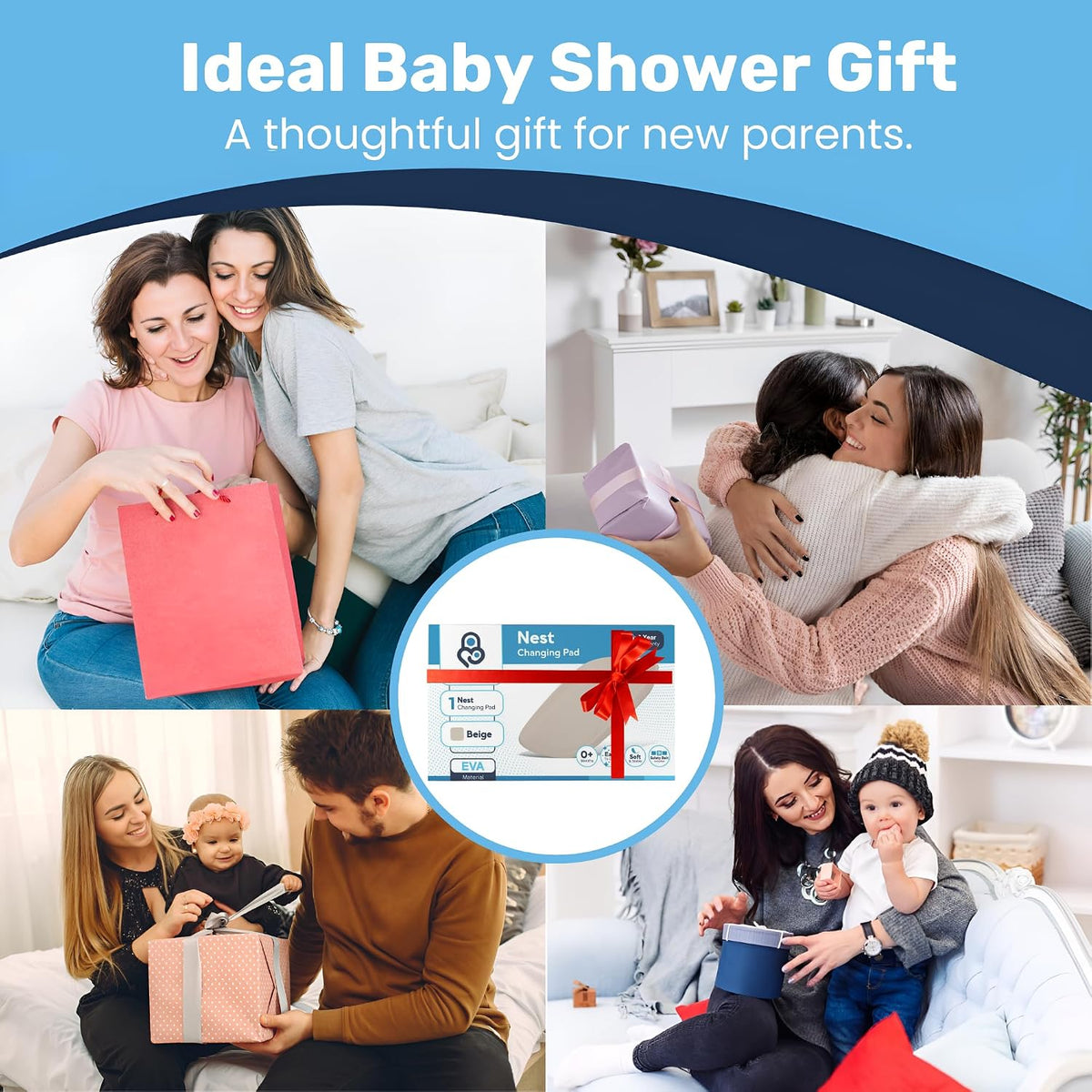 Baby Proof Me Portable Baby Changing Pad - Waterproof Diaper Change Mat