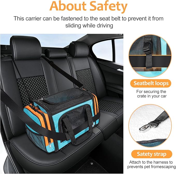 Discala Large Cat Carrier, Pet Carrier, Dog Carrier - Image 3