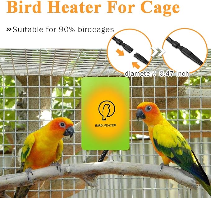 Bird Heater for Cage - Image 2