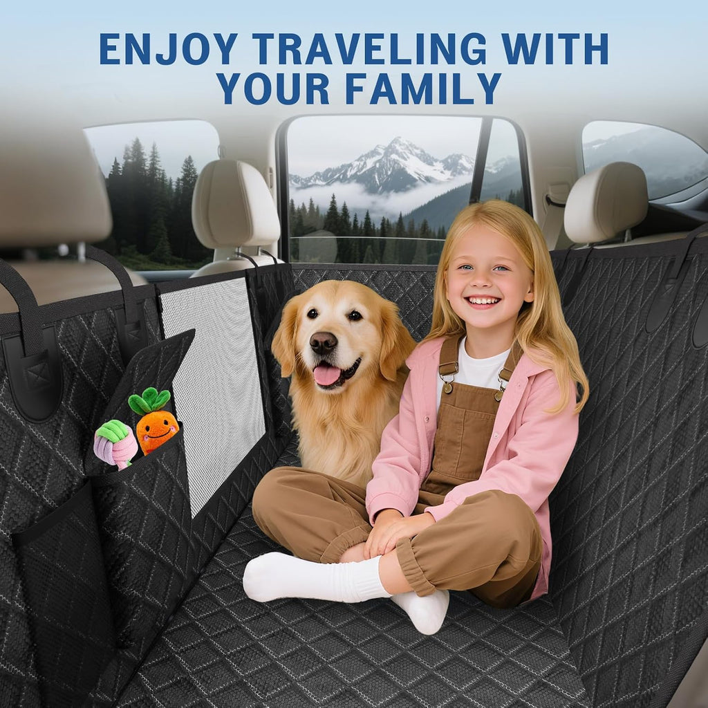 Dog Car Seat Cover for Back Seat