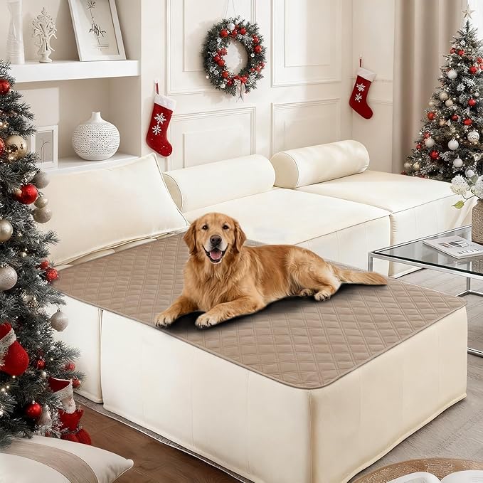 Waterproof Dog Bed Cover Pet Blanket, Soft Couch Cover by CYCMACOHOME