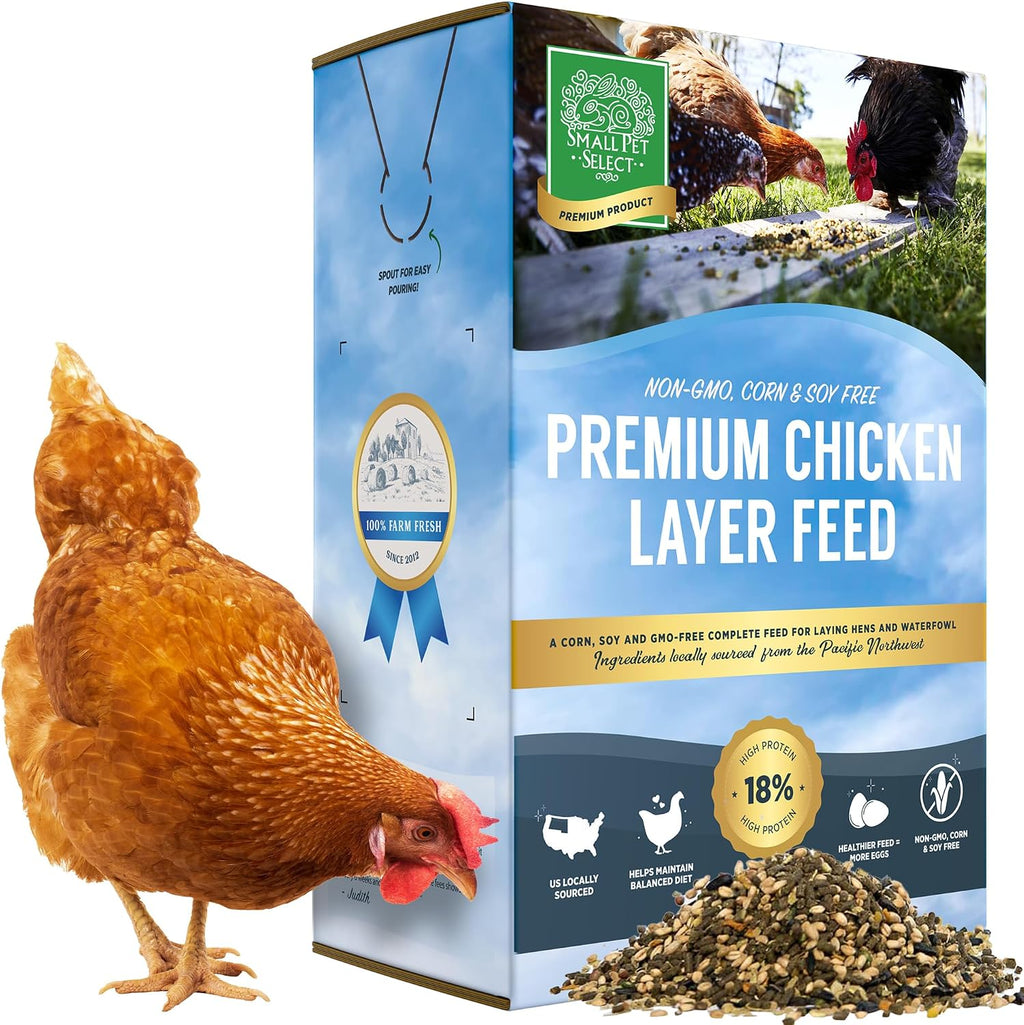 Small Pet Select Chicken Layer Feed Pellets, High Protein, 40 lb