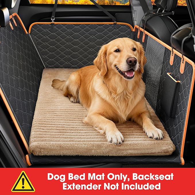 FURTIME Backseat Pet Bed Mat, Non-Slip Dog Bed - Image 2