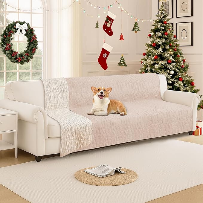 Waterproof Dog Blanket, Non-Slip Soft Pet Bed Cover, Couch Cover by CYCMACOHOME