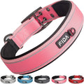 Fida Heavy Duty Dog Collar 1.5” Width, Ultra Soft Neoprene Padded, Adjustable by Fida