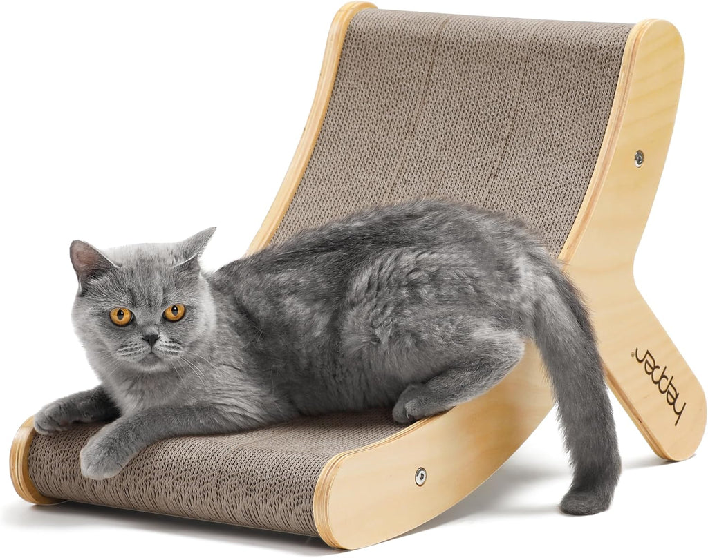 Hepper Hi-Lo Cardboard Replacement Cat Scratching Pads - 3-Pack