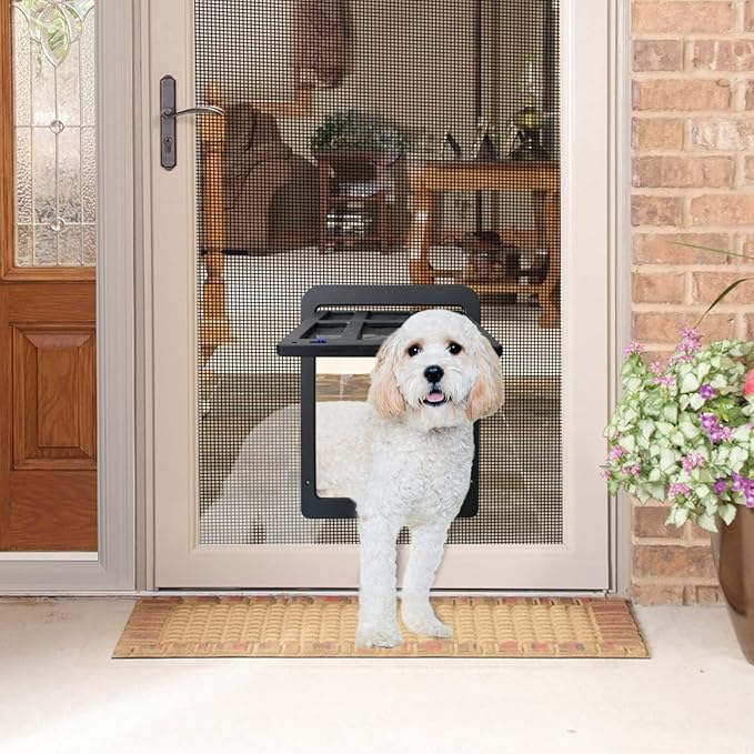 NAMSAN Dog Screen Door, Flap Opening 11.2 x 14.4 inches, Dog Door - Image 8
